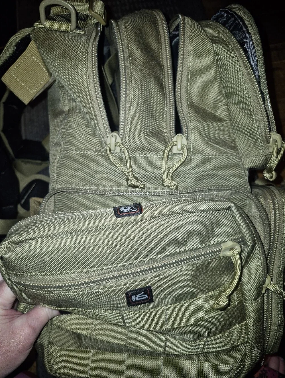 G-Outdoors G.P.S. Tactical Range Backpack Tan